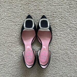 Roger Vivier Dorsay cloth ballet flats